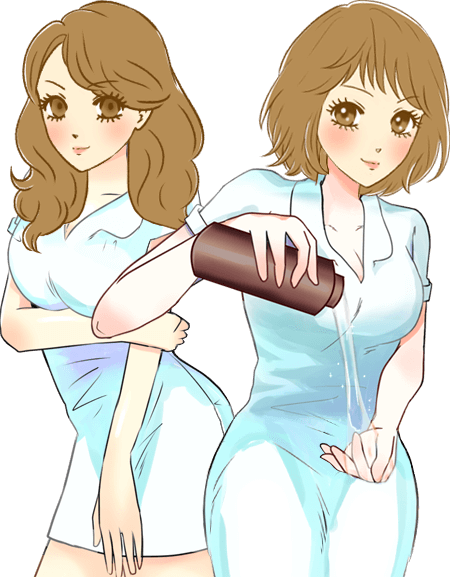 ナース服着衣派遣